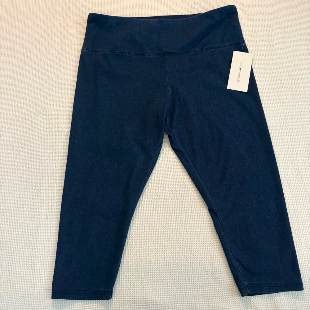 NWT Intro Love the Fit Capri Leggings women’s size XL